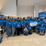 Blue Crew Share Food lobby event