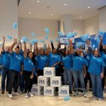 Blue Crew Share Food lobby event